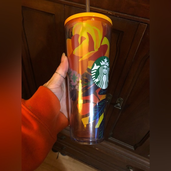 Starbucks 2022 Spring Multi Flowers cold cup - Picture 2 of 7